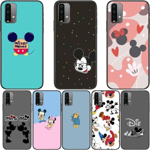 Disney lover cartoon phone protect cover Phone Case For XiaoMi Redmi 11 lite 9C 8A 7A Pro 10T 5G Cover Mi 10 Ultra Poco M3 X3 NF