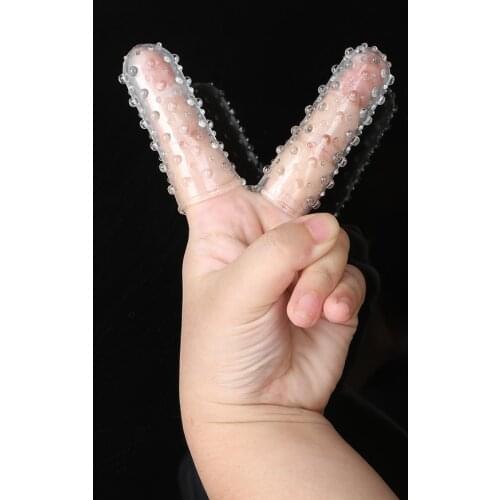 Sex Finger Penis Sleeve Vibrator For Woman Squirt G-Spot Vibrator Penis Vagina Clit Stimulate Masturbation Dildo Sex Toys-15