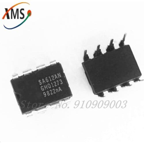 2pcs SA612AN DIP-8 SA612 DIP8 NE612AN DIP SA612N NE612N