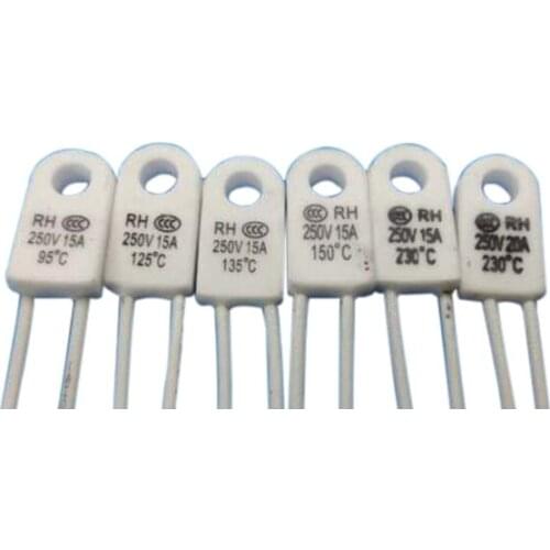 5pcs/lot RH/Tf RH 150C 15 0Degree RH150 15A 250V Temperature fuse Thermal links Over temperature protector