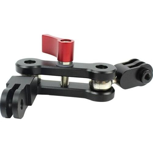 Aluminum Accessories 360 Rotation Magic Arm Mount Adapter for Gopro Hero 9 8 7 6 5 4 for DJI EKEN Yi 4k All Action Camera