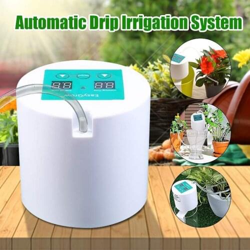Automatic Watering Device Watering Device Drip Irrigation Tool Water Pump Timer system for Succulents Plant garden kits