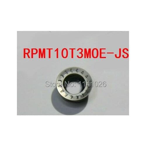 Free Shipping 10PCS RPMT10T3 MOE-JS Metal ceramic inserts Cutter Carbide Alloy for Lathe Holder SRDCN