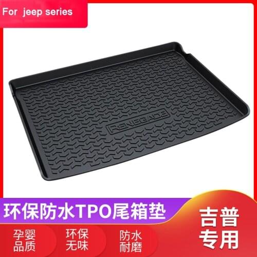 For Jeep Cherokee Tail Pad Wrangler Renegade Grand Commander Special Trunk Pad Modified Waterproof