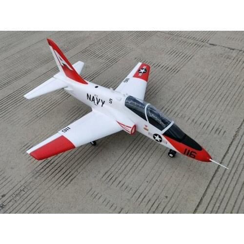 Electric RC airplane QTmodel T45 T-45 70mm partner factory with FMS model Ready to fly RTF, No battery