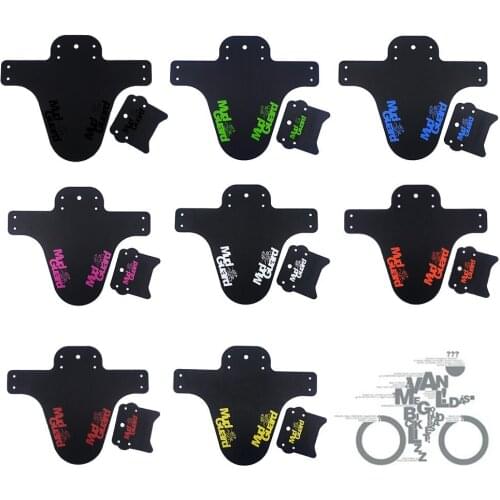 Mountain Bike Colorful Fender Road Bike Fixed Gear Bicycle Water Fender High Quality Bicycle Accessories