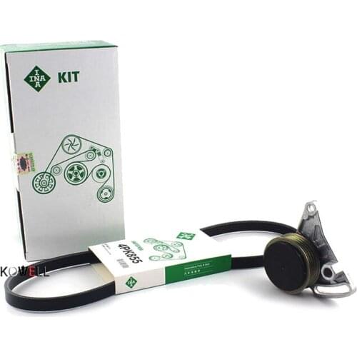 Compressor Belt & Tensioner Kit For VW Passat B5 Audi A4 1.8T AEB ATW 058 260 511 06B 260 849 A