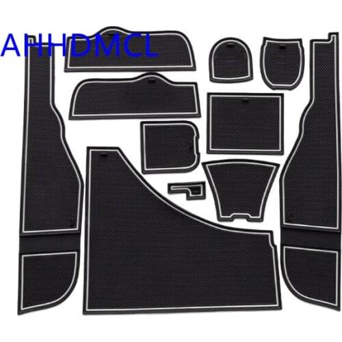 Car Door Groove Mat Gate Slot Cup Armrest Storage Pad Mat For GLA200 GLA220 GLA260