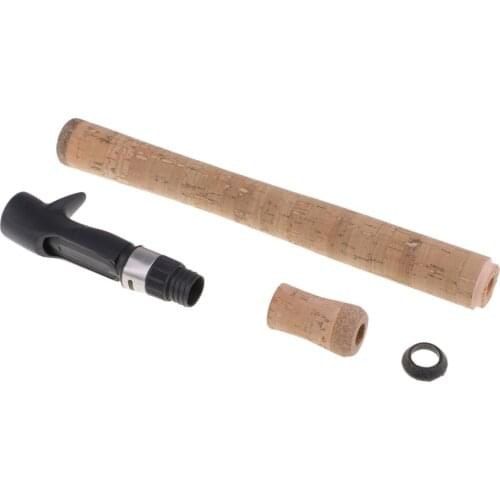 MagiDeal DIY Fishing Rod Building or Repair Composite Cork Handle Grip with Reel Seat 395mm