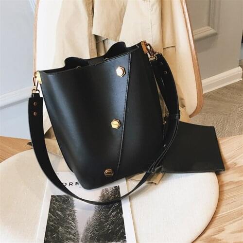 2021 New Fashion Pu leather Women Messenger bag casual womens shoulder Crossbody bag female handbag Black girl bags