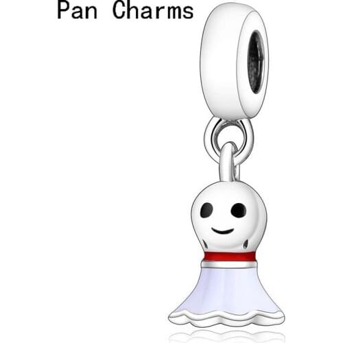 Pan Charms White Bracelets