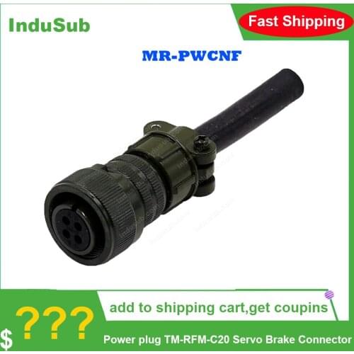 MR-PWCNF Power plug TM-RFM-C20 Servo Brake Connector