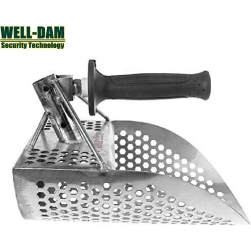 Hand held metal detecting tools beach sand scoop metal detector stainless steel sand scoop