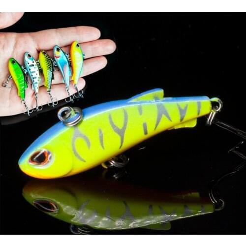 SEALURER Sinking Mini Vib Fishing Lures 4cm 3.8g fishing bait fishing vib spinner bait vertical jig carp bait lures fishing