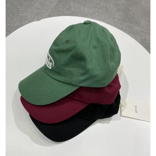 2021 new summer Korean designer brand letter embroidery stick hat soft top sun hat for men and women the same style
