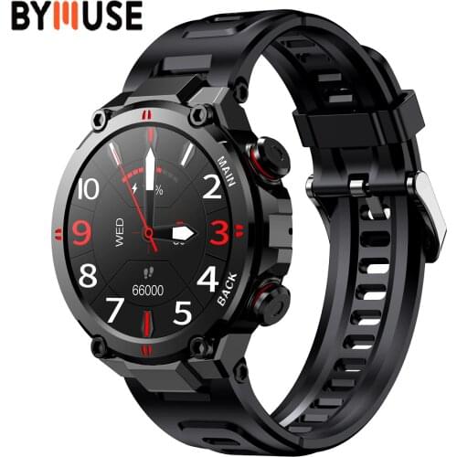BYMUSE W13 Smart Watch Men Sports Fitness Tracker Bluetooth Call Music Control Phone Smart Watch Waterproof Women Smartwatch