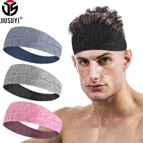 Sweatband Hairbands Anti-slip Fitness Bandanas Headbands Turban Head Bands Hair Accessories Girls Sport Women Men Head Bands