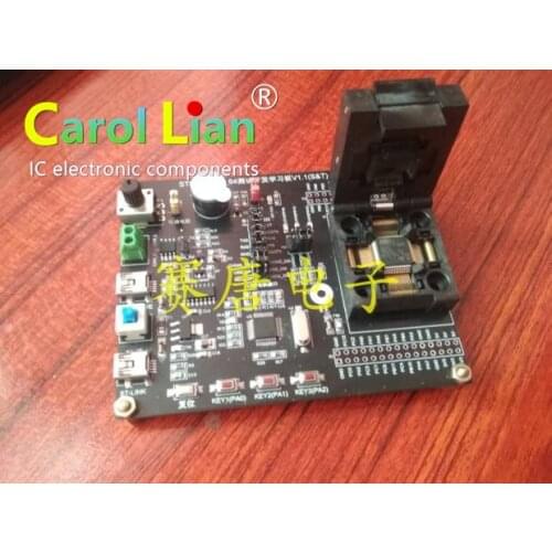 STM32F103 Programmer Test Stand Burner STM32F STM32L QFP64 to DIP64 Block