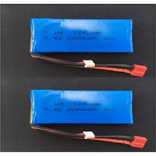 RGT 86100 RC Crawler Car spare parts upgrade 7.4 V 2000mah 30C li-po battery