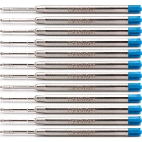 1mm Tip L 98.4mm Ballpen Rolling Ball Pen Refill for 1782467 Parker German Ink