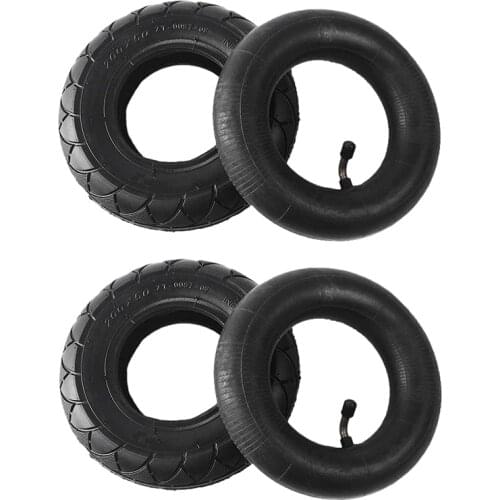 4PCS Electric Scooter Tire & Inner Tube,200X50 Inflatable Tire for Razor E100, E150, E200, Power Core E100, Dune Buggy