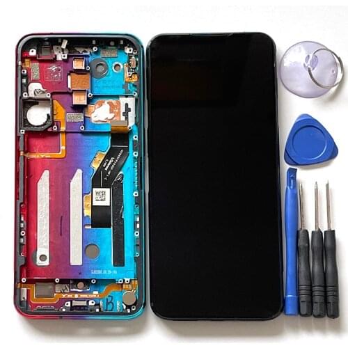 6.65"Original Amoled For ZTE nubia Red Magic 5G NX659J LCD Display Screen Frame Touch Panel Digitizer For Red Magic 5S Display