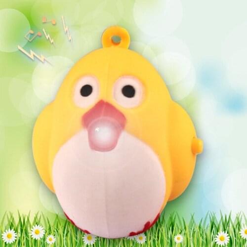 FREE SHIPPPING BY DHL 200pcs/lot 2015 Plastic LED Hen Shaped Keychains with Sound Novelty Children Toy Keyrings