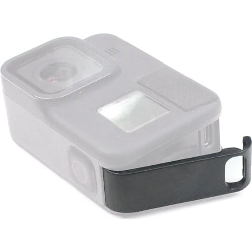 BGNing ABS Rechargeable Battery Side Cover Battery Lid Battery Door Housing Case Cover Protective for Gopro Hero 8 Black Camera
