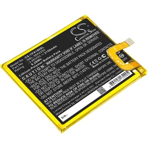 CS 2150mAh / 8.28Wh battery for Neffos TP902C, X1, X1 Dual SIM NBL-38A2250