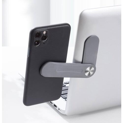 2021 New Laptop Screen Support Holder Dual Monitor Display Clip Adjustable Phone Stand Laptop Side Mount Connect Tablet Bracket