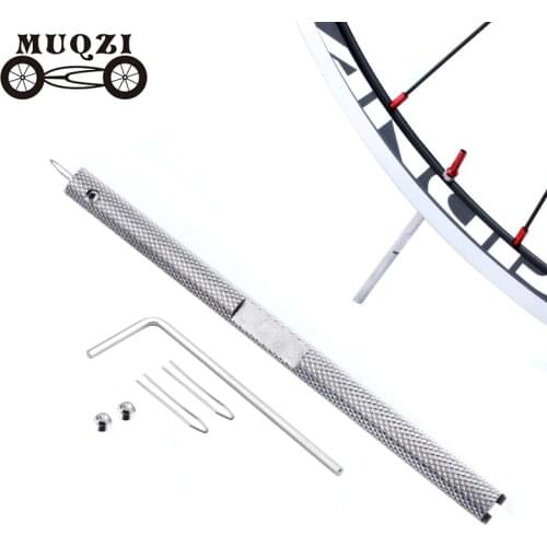 MUQZI Bike Spoke Cap Wrench Disassembly Installation Nipple Tools Deep Rims Fixed MTB Road Foldable Bicycle Wheel Repair Tool