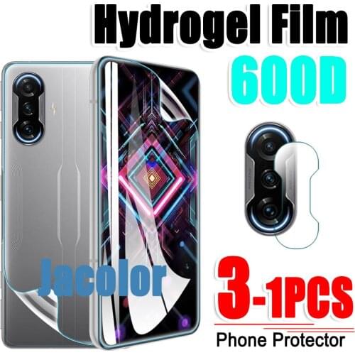 Full Cover Front Back Hydrogel Film for Xiaomi Redmi K40 Gaming Screen Protector Clear Xiomi Redmy K40Gaming 6.67' Camera Glass