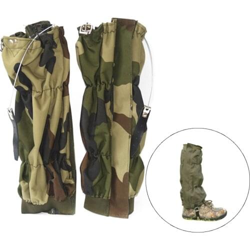 1 Pair Hunting Snow Waterproof Legging Camping Climbing Training Leggings Jungle Insect Protection Leggings Outdoor Ski Gaiters