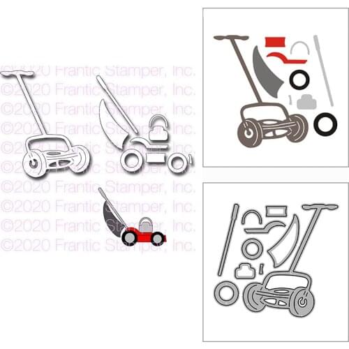 New Push Mowers Equipment Tool Craft Embossing Mold 2021 Metal Cutting Dies for DIY Decorative Scrapbooking Album Card Making