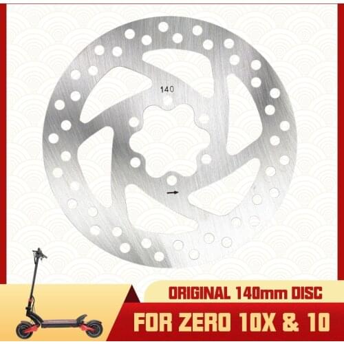 Original 140mm Disc Brake Rotor for ZERO 10X ZERO10 SPEEDUAL VDM Universal for DUALTRON KAABO Mantis Electric Scooter Brake Disc