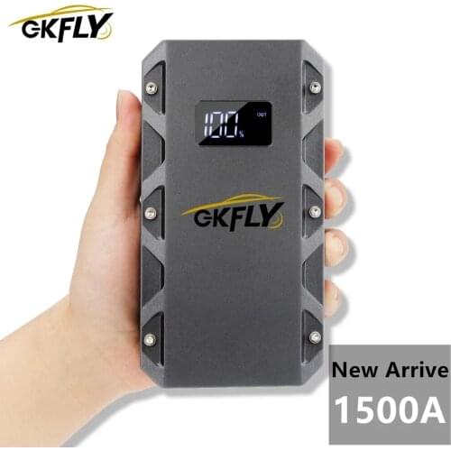 GKFLY 2021 Car Jump Starter 20000mAh 1500A Starting Device Power Bank 12V Car Charger For Car Battery Booster For Petrol Diesel