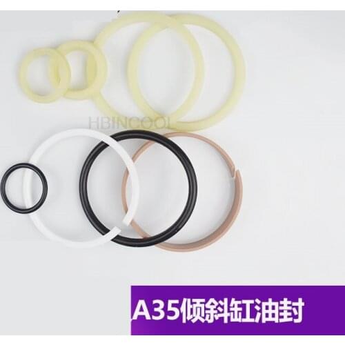 FORklift oil seal 304073 Tilt cylinder oil seal 70806 sealing rubber ring suitable FOR A35A38 FORklift Quality accessories