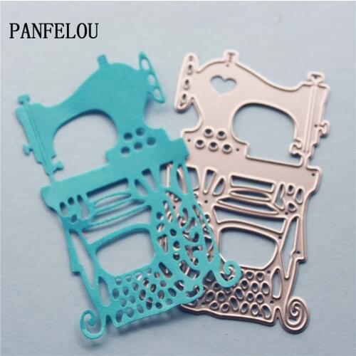 PANFELOU High quality Metal craft sewing machine paper die cutting dies for Scrapbooking/DIY Valentines wedding New year cards