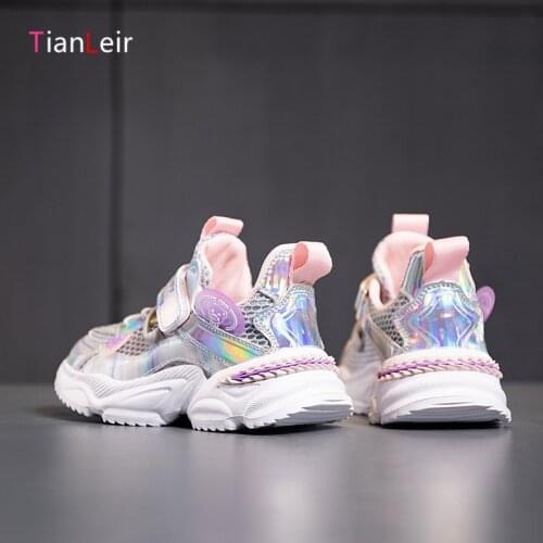 2021 High Quality Children Shoes Breathable Comefortable Kids Sneakers For Girls Fashion Casual Sports Shoes Chaussure Enfant