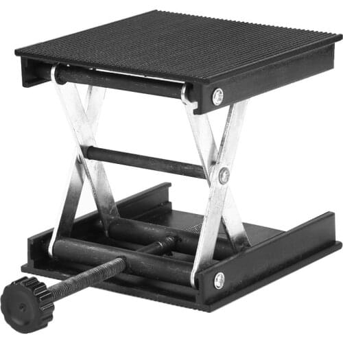 90x90x90mm Aluminum Router Lift Table Woodworking Engraving Lab Lifting Stand Rack lift platform Woodworking Benches