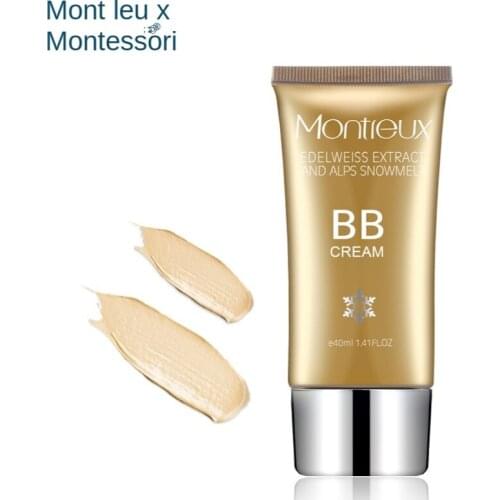 BB Cream Foundation, Concealer, Mansu Cream, Makeup, Waterproof and Brighten Facial Foundation, Effective protectionandsunscreen