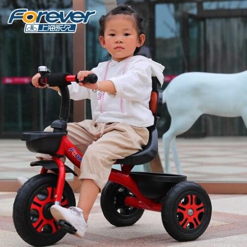 Childrens Tricycle Bicycle 2-6 Years Old Baby Bike Kids Scooter with Foot Pedal