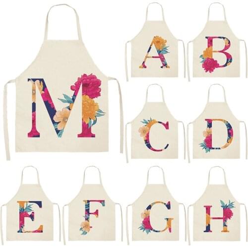 Flower red letter pattern For home and kitchen Apron for children kids apron customizable apron goods for home kitchen aprons