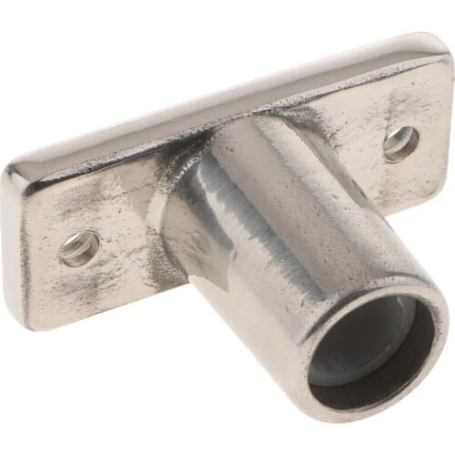 Boat Oarlock Socket Rowlock Side Mount For 1/2" Shank Marine Stainless Steel