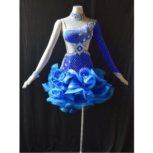 KAKA-L200513 Custom Made Women Dance Wear,Girls Fringe Latin Dress,Salsa Dress Tango Samba Rumba Chacha Dress,Girls Latin dress