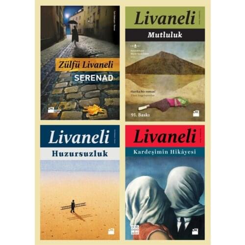 Zülfü Livaneli Set-4 Stanza Set. 1- Seranad 2-kardeşimin Story 3-mutluluk 4-huzursuzluk