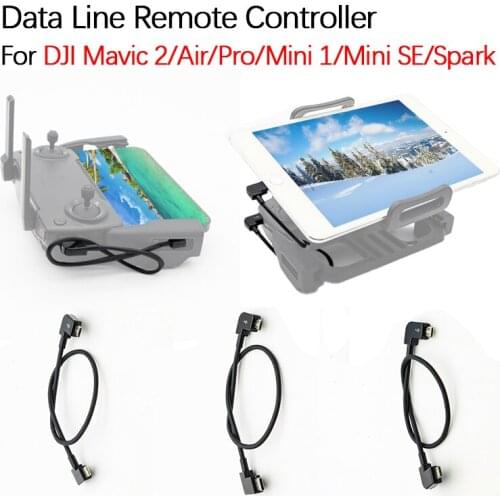 Data Line For DJI Mavic 2/Air/Pro/Mini 1/Mini SE/Spark Remote Controller Connection SmartPhone Tablet IOS/Type -C/Android Cable