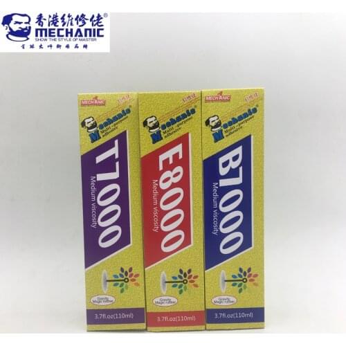 MECHANIC 3Pcs/lot B7000 T7000 E8000 Industrial Adhesive Jewerly Craft Rhinestone And Phone Frame Fix Screen Glass Glue