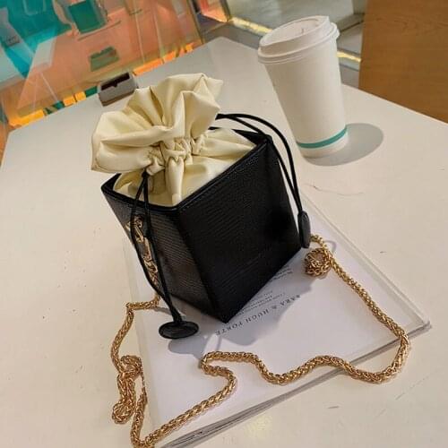 Cute Gift Box Single Shoulder Bag Girl Handbags Female Crossbody Bucket 2021 New Fashion Small Handbag