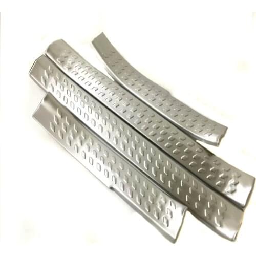 For Toyota C-HR CHR 2017 2018 Stainless Steel inside Door Sill Scuff Plate Welcome Pedal Car Styling Accessories